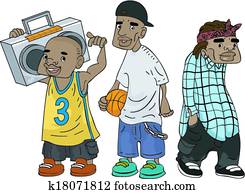 african - american, adolescentes