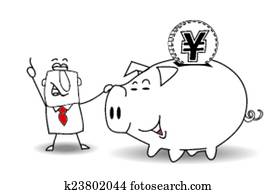 prasiatko, a, japanese yen