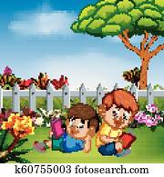 Children Storybook Clipart | k15439094 | Fotosearch