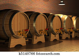 Winery interior Winery interior