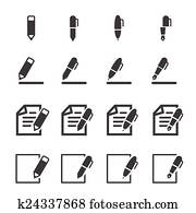 writing icon writing icon