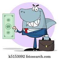 Business Shark Holding Cash Business Shark Holding Cash