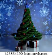 Gifts under the tree