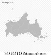 High Quality map prefecture of Japan High Quality map prefecture of Japan