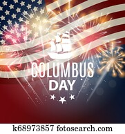Illustration of Columbus Day