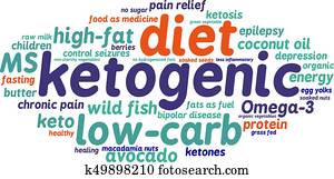 Ketogenic Word Cloud