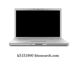 Laptop isolated - XL Laptop isolated - XL