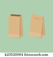 Brown Paper Bag Clip Art Vectors | Our Top 1000+ Brown Paper Bag EPS