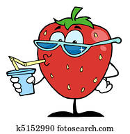 Strawberry Juice Drink Strawberry Juice Drink