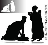 work of man and woman