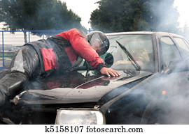 תאונה של מכונית