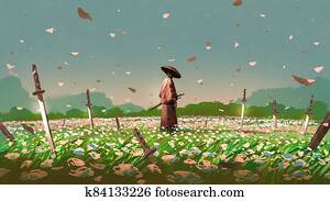 man in the meadow of death man in the meadow of death