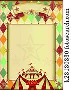 Rhombuses circus vintage background Rhombuses circus vintage background