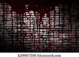 set 8. bloody wall in the dark set 8. bloody wall in the dark