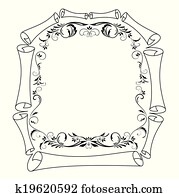 Vintage frame Vintage frame