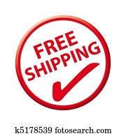 botão, livre, despacho, vermelho