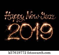 feliz ano novo, 2019