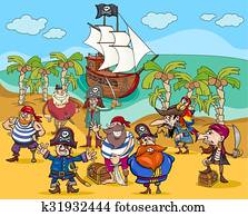 pirates on treasure island cartoon pirates on treasure island cartoon