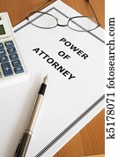 Power of Attorney Power of Attorney