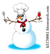 Snow Man Chef Snow Man Chef