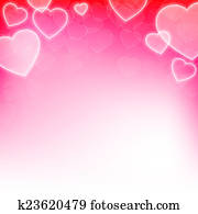 Valentines day background with hearts Valentines day background with hearts