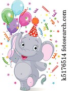 פיל של תינוק, יום הולדת