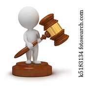 3d, קטן, אנשים, -, מכירה פומבית, הבס