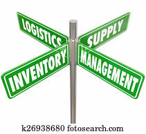 Inventory Management Logistics Supply Control 4 Way Road Signs Inventory Management Logistics Supply Control 4 Way Road Signs