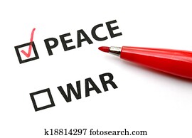 Peace or war Peace or war