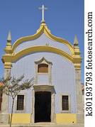 pequeno, capela, em, ovar