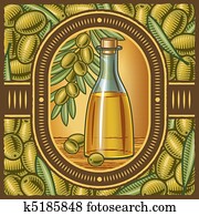 Retro olive oil Retro olive oil