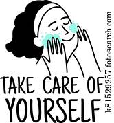 אישה, עצמי, דאג, כנה