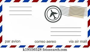 Airmail envelope Airmail envelope