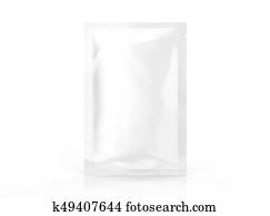 מסכה פרצופית, ארוז, mockup