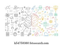 Analytics and creativity. Analytics and creativity.
