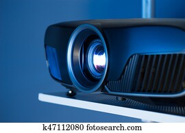 Closeup of projector Closeup of projector
