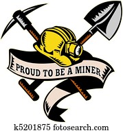 coal miner hardhat shovel pickax coal miner hardhat shovel pickax