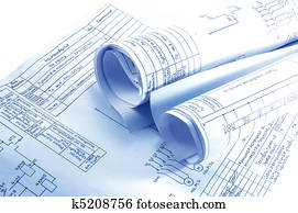 Engineering electricity blueprint rolls Engineering electricity blueprint rolls