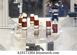 farmacêutico, fabricando