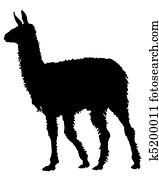 Lama Silhouette Lama Silhouette