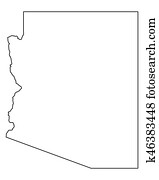 Map of Arizona Map of Arizona