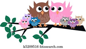 ינשוף, משפחה