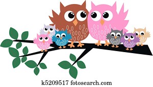 ינשוף, משפחה