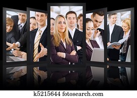 business people business people