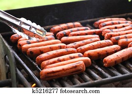 Grilled Hot Dogs Grilled Hot Dogs