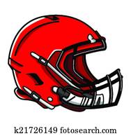Football Helmet Clipart | u13562100 | Fotosearch