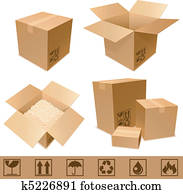 pappe, boxes. pappe, boxes.