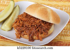 Pulled Pork Sandwich Pulled Pork Sandwich