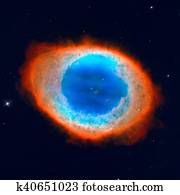 Ring Nebula is a planetary nebula in the constellation of Lyra.
