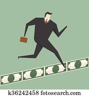 Running On Money Road